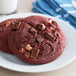 David's Cookies 4.5 oz. Preformed Red Velvet Cookie Dough - 80/Case Main Thumbnail 1