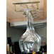 10" Brass Plated Glass Hanger Rack Main Thumbnail 4