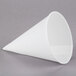 Bare by Solo 10R-2050 Eco-Forward 10 oz. White Rolled Rim Paper Cone Cup with Chipboard Box Packaging - 2500/Case Main Thumbnail 3