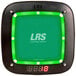 A black square with a green digital display reading "LRS"