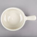 Hall China by Steelite International HL6530AWHA 10 oz. Ivory (American White) China Side Handle Soup Bowl - 24/Case Main Thumbnail 2