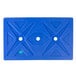 CaterGator Blue Full Size Ice Board for Food Pan Carriers - 20 3/4" x 12 3/4" x 1 1/2" Main Thumbnail 3