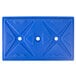 CaterGator Blue Full Size Ice Board for Food Pan Carriers - 20 3/4" x 12 3/4" x 1 1/2" Main Thumbnail 4