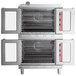Cooking Performance Group FEC-200-DK Double Deck Standard Depth Full Size Electric Convection Oven - 240V, 1 Phase, 22 kW Main Thumbnail 6