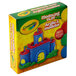A yellow box of Crayola modeling clay with 4 colors.