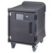 Cambro PCULC2615 Pro Cart Ultra® Charcoal Gray Low Profile Electric Cold Food Holding Cabinet in Fahrenheit - 220V Main Thumbnail 1