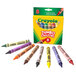 A box of 8 Crayola jumbo crayons.