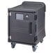 Cambro PCULC615 Pro Cart Ultra® Charcoal Gray Low Profile Electric Cold Food Holding Cabinet in Fahrenheit - 110V Main Thumbnail 1