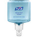 A Purell Healthy Soap bottle with a blue and white label.