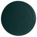 A dark green G.E.T. Enterprises Bugambilia medium round disc with a textured finish.