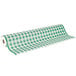 40" x 300' Paper Table Cover with Green Gingham Pattern Main Thumbnail 2