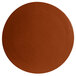 A brown G.E.T. Enterprises Bugambilia round disc with a smooth surface and brown rim.