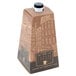 A brown cardboard box with a picture of buildings containing a On-the-Go 96 oz. Carafe.
