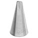 A silver cone shaped Ateco piping tip with a number 59 on it.