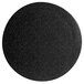 A black G.E.T. Enterprises Bugambilia round disc with a textured finish and white specks on the rim.