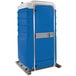 PolyJohn FS3-1001 Fleet Blue Premium Portable Restroom - Assembled Main Thumbnail 1