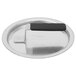 Vollrath 67311 Wear-Ever Flat Aluminum Pot / Pan Cover with Torogard Handle 6 5/8" Main Thumbnail 3
