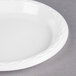 Genpak 70600 Aristocrat 6" White Premium Plastic Plate - 125/Pack Main Thumbnail 4
