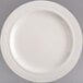 Homer Laughlin by Steelite International HL6051000 7 1/4" Ivory (American White) China Plate - 36/Case Main Thumbnail 1