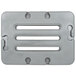 A grey rectangular Continental dunnage rack with holes.