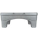 A grey plastic Continental bow tie dunnage rack.