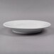 A Libbey white porcelain bowl with a wide rim.