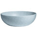 A G.E.T. Enterprises Sky Blue Granite resin-coated aluminum bowl with a speckled design.