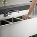 Regency 3 Bowl Underbar Sink with Faucet and Two Drainboards - 60" x 18 3/4" Main Thumbnail 1