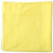 A yellow Unger SmartColor microfiber cloth.