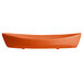 An orange rectangular G.E.T. Enterprises Bugambilia deep boat.