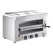 Cooking Performance Group S-36-SB-N 36" Natural Gas Infrared Salamander Broiler with 60" Heat Shield and Mounting Brackets - 36,000 BTU