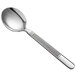 A Oneida Athena stainless steel bouillon spoon with a handle.
