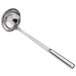 An American Metalcraft stainless steel ladle with a hollow handle.