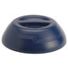 Cambro MDSD9497 Shoreline Collection Navy 10 1/4" Insulated Plastic Dome Plate Cover - 12/Case Main Thumbnail 1