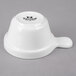 Tuxton BPS-100M 10 oz. Porcelain White China Soup Cup with Handle - 24/Case Main Thumbnail 3