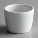 Tuxton BPF-015A 1.5 oz. Porcelain White Chinese/ Asian China Sake Cup - 48/Case Main Thumbnail 3