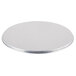 An American Metalcraft aluminum pizza pan with a silver edge and a white background.