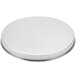 An American Metalcraft aluminum round pizza pan with straight sides.