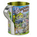 A 32 oz. metal Mountain Brew tin mug with a handle.