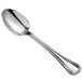 A Oneida Titian stainless steel teaspoon with a silver handle and spoon.