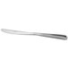 A Sant'Andrea Quantum silver stainless steel butter knife.