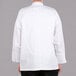 Chef Revival Bronze Cool Crew J049 Unisex White Customizable Long Sleeve Chef Jacket Main Thumbnail 2