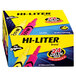Two boxes of Avery Hi-Liter assorted color markers on a white background. One box shows a close up of a pink and yellow marker.