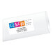 A package of white Avery rectangle color printing labels.