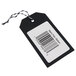 A white Avery Industrial Direct Thermal label with a black and white barcode.