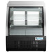 Avantco DLC36-HC-B 36" Black Curved Glass Refrigerated Deli Case Main Thumbnail 5