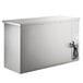 Avantco UBB-60S-HC 60" Stainless Steel Counter Height Narrow Sliding Glass Door Back Bar Refrigerator with LED Lighting Main Thumbnail 3
