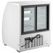 Avantco DLC36-HC-W 36" White Curved Glass Refrigerated Deli Case Main Thumbnail 4