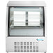 Avantco DLC36-HC-W 36" White Curved Glass Refrigerated Deli Case Main Thumbnail 5