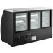 Avantco DLC64-HC-B 64" Black Curved Glass Refrigerated Deli Case Main Thumbnail 3